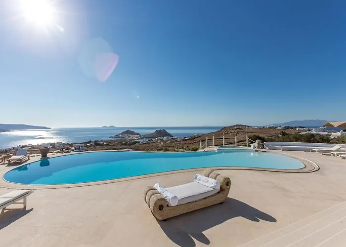 Spectacular 5 Bedrooms Vibhu Private Jacuzzis * Kalafatis