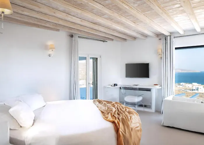 Vila Spectacular 5 Bedrooms Vibhu Private Jacuzzis Kalafatis